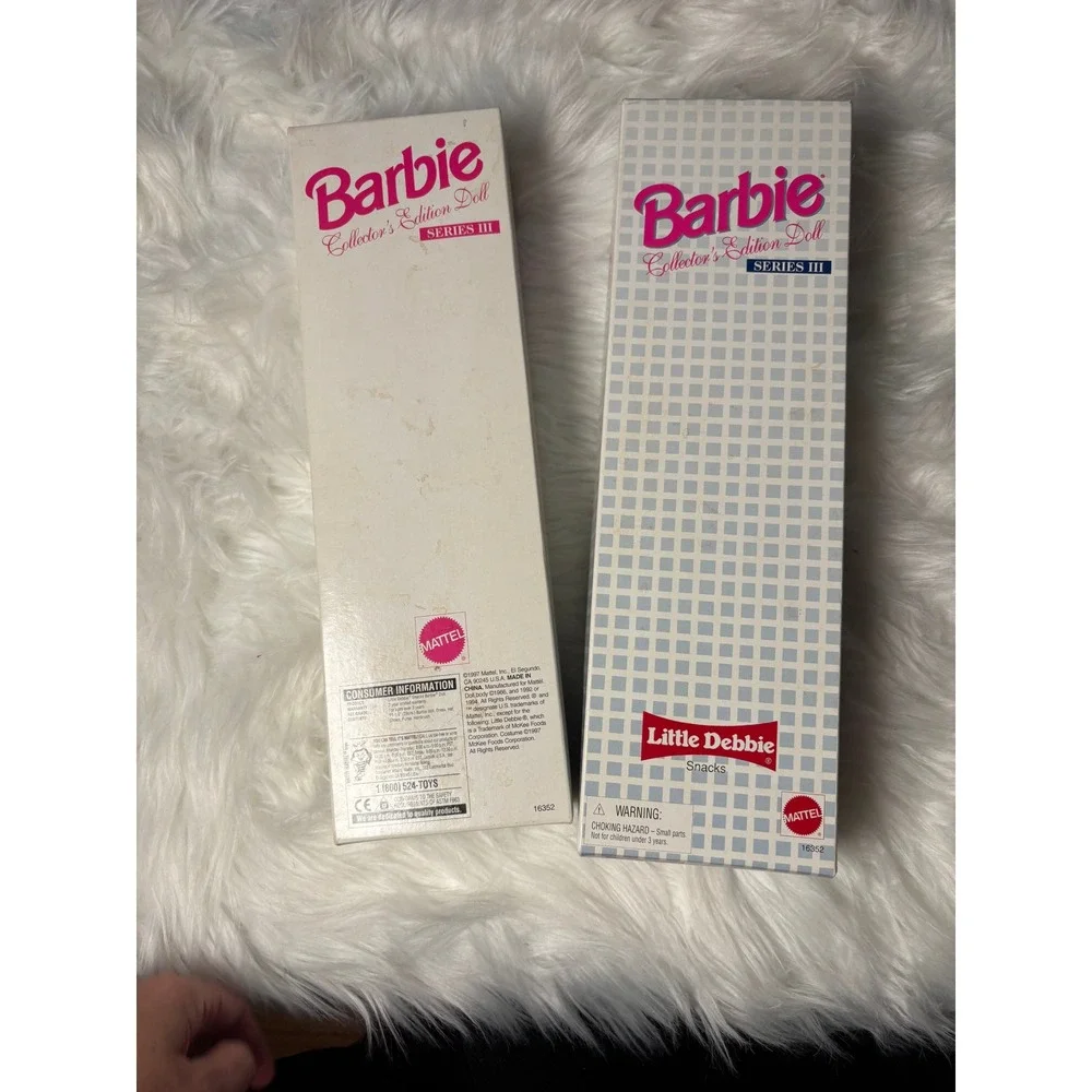 Mattel Little Debbie Barbie Doll Series III OS Blue Gingham Vintage 1997 16352